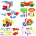 Take Apart Toys for Baby Boys 1-3 Age Years Old Toddler Play Dump Truck Motorcycle Car Building Set The Best Preschool Kids Stem Toys Gifts for Learning Tech Construction Assembly Games with Tools B016M6AT38
